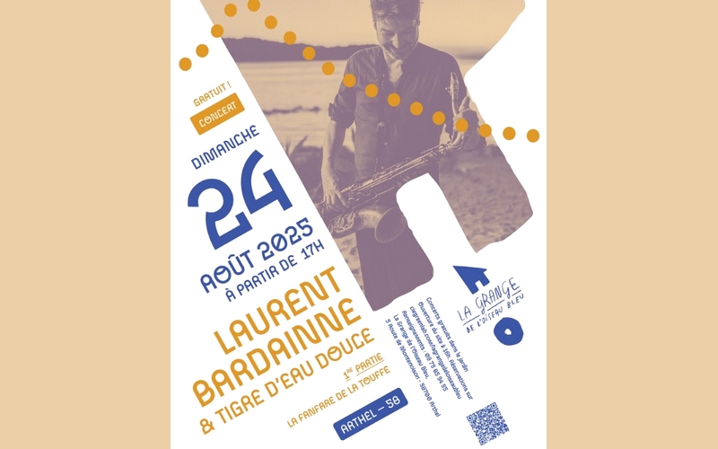 Laurent Bardainne & Tigre d'eau douce en Concert à l'Oiseau Bleu à Arthel