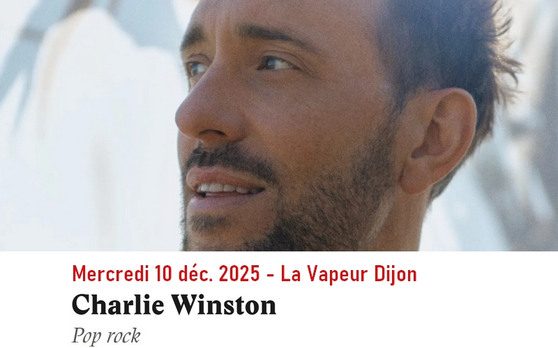 Charlie Winston - Concert à La Vapeur de Dijon
