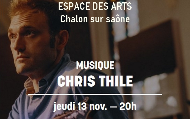 Chris Thile - Concert à l'Espace des Arts de Chalon sur Saône