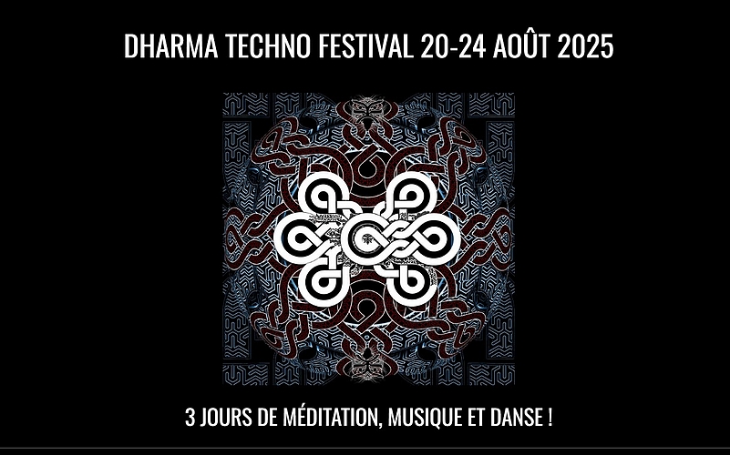 Dharma Techno Festival - Festival techno et méditation près de Louhans