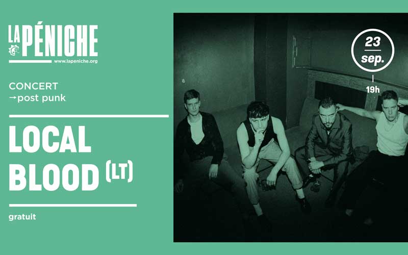LOCAL BLOOD - Concert à LaPéniche de Chalon sur Saône