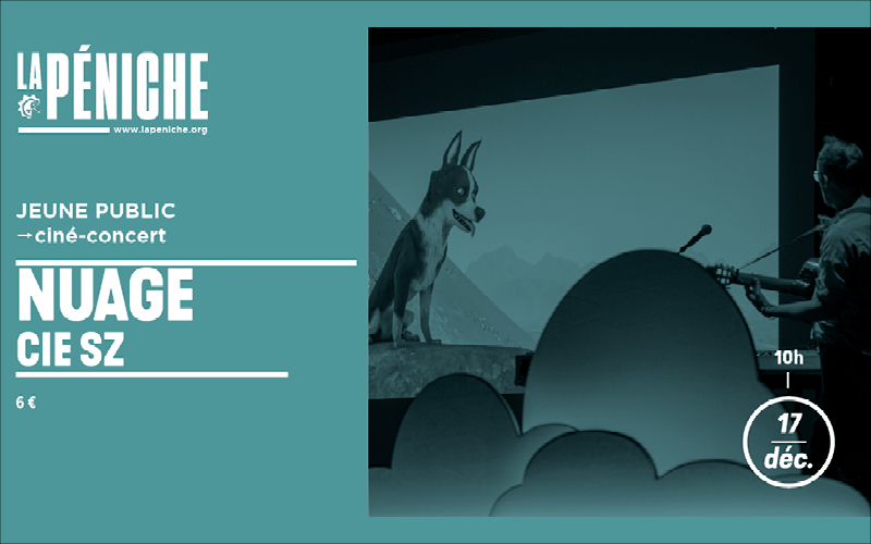 NUAGE - Spectacle jeune public à LaPéniche de Chalon sur Saône