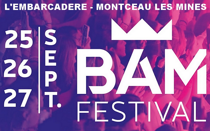 BAM Festival à l'Embarcadère de Montceau les Mines