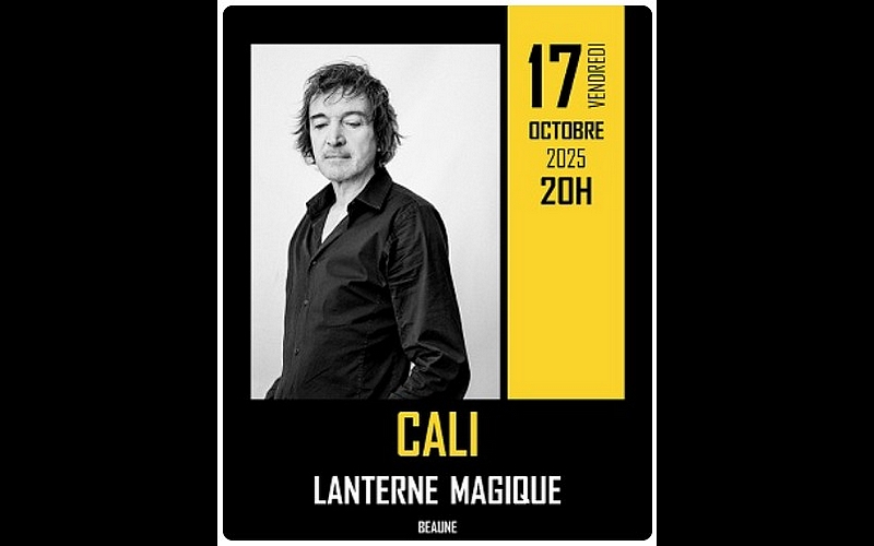 Cali en concert à Beaune le 17 octobre 2025