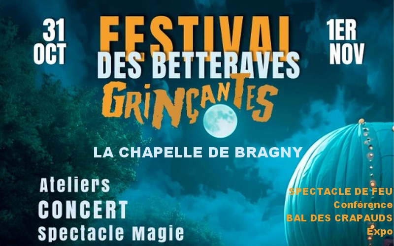 Festival des betteraves grinçantes à la Chapelle de Bragny en Saône et Loire