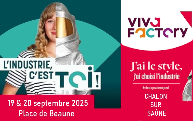 Viva Factory 2025 - Salon de l'industrie à Chalon sur Saône