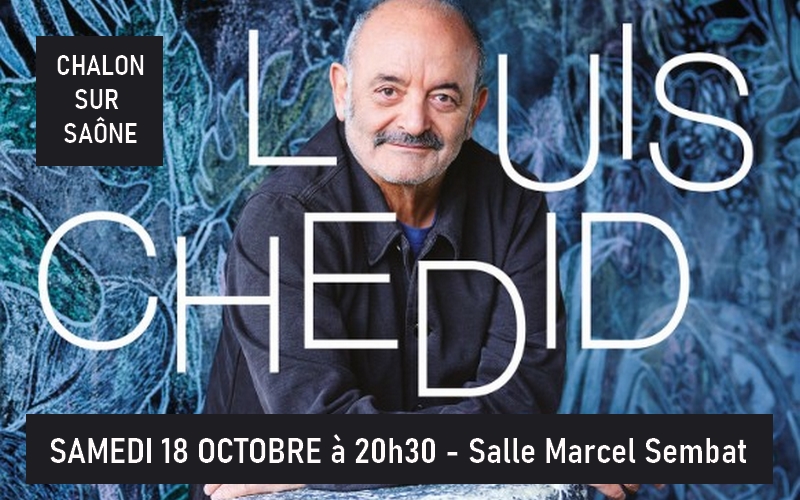 Louis Chedid en concert Salle Marcel Sembat à Chalon sur Saône