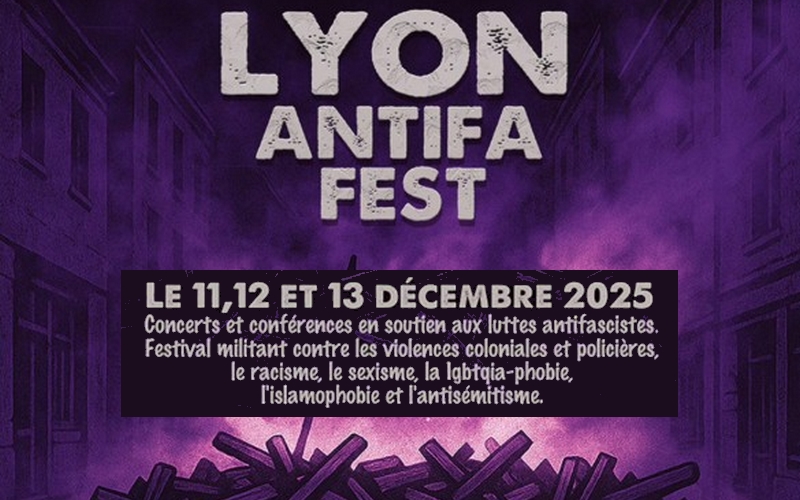 Lyon Antifa Fest - Festival antifasciste