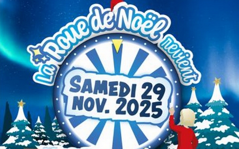 La roue de Noël - Jeu avec les commerçants de Chalon sur Saône