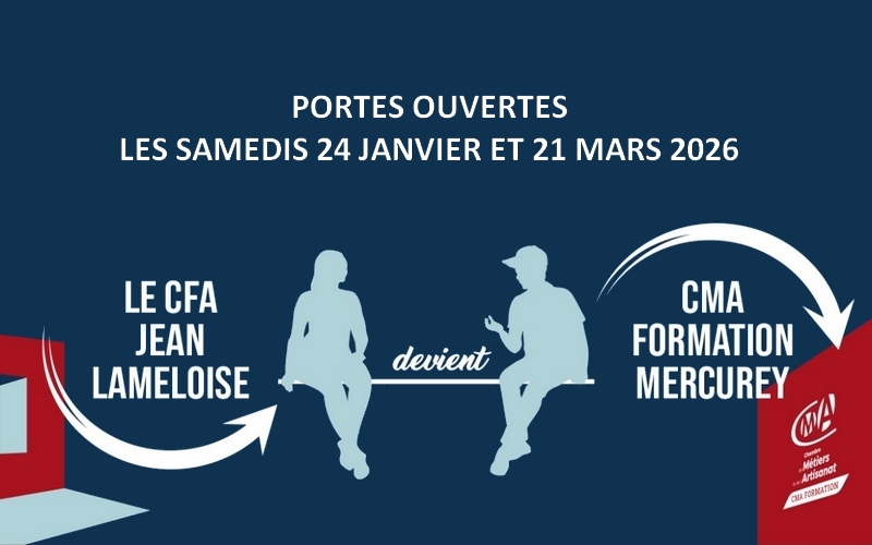 CMA Formation Mercurey 2026 - Centre de formation et d'apprentissage de la chambre de métiers et de l'artisanat
