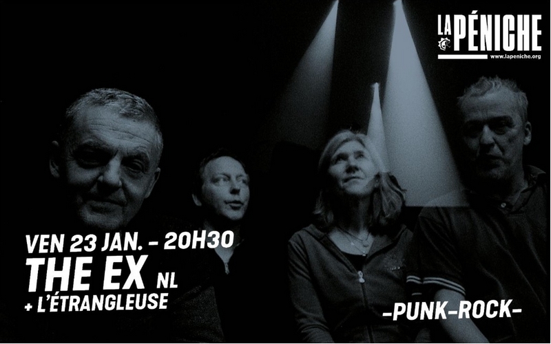 The Ex + L'étrangleuse en concert à LaPéniche de Chalon sur Saône