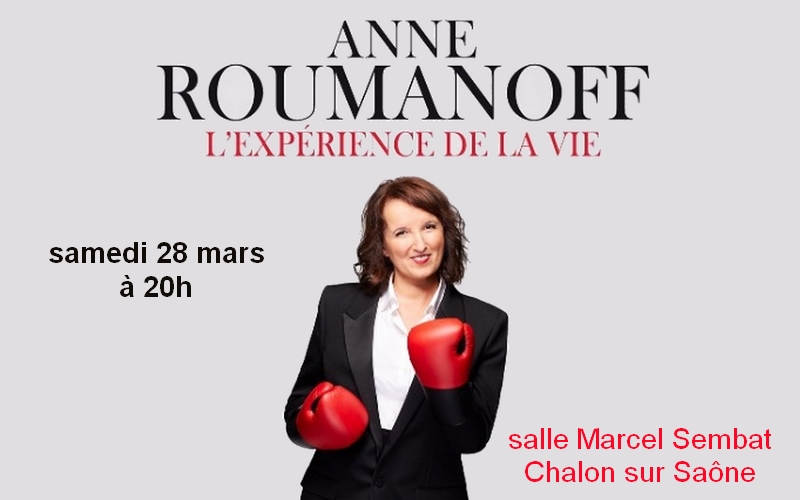Anne Roumanoff - L'humouriste fait son show à Chalon sur Saône
