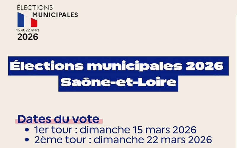 Elections municipales 2026 à Chalon sur Saône en Saône et Loire