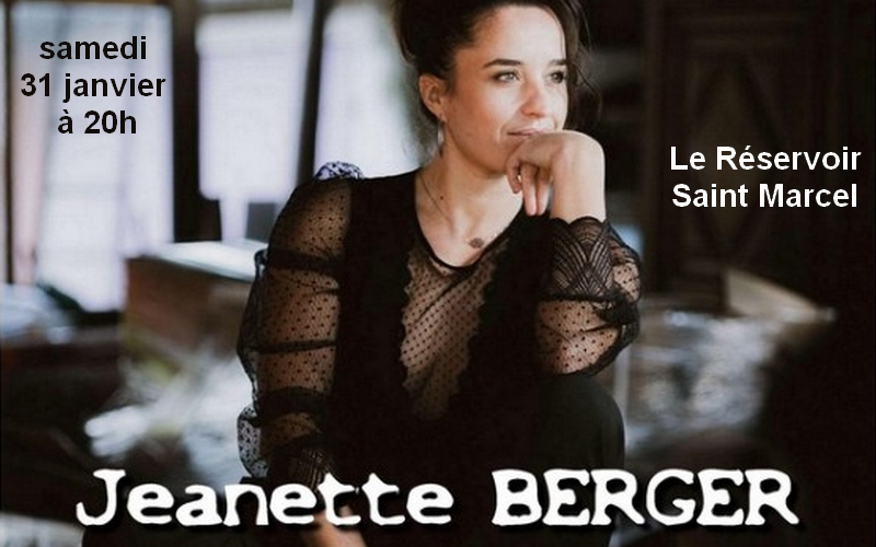 Jeannette Berger en concert à Chalon sur Saône