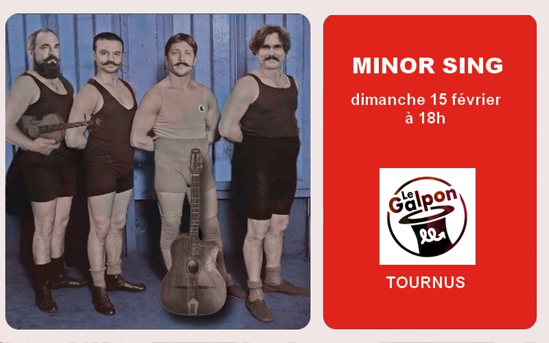 Minor SIng - Concert jazz manouche au Galpon de Tournus