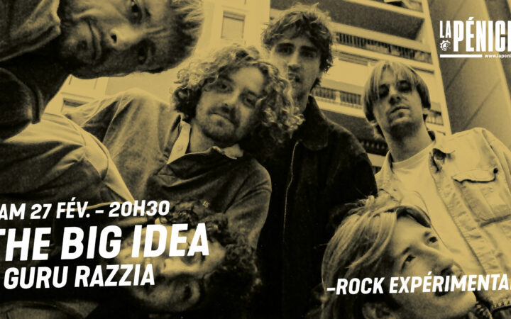 THE BID IDEA + GURU RAZZIA en concert à LaPéniche de Chalon sur Saône le 27 février 2026