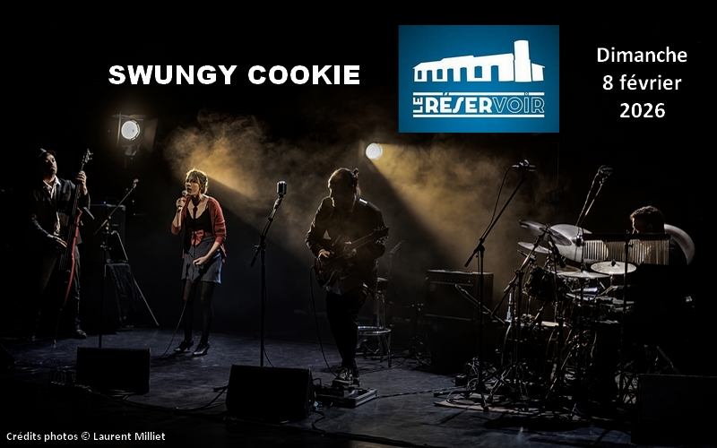Swungy Cookie en concert au Réservoir de Saint Marcel près de Chalon sur Saône
